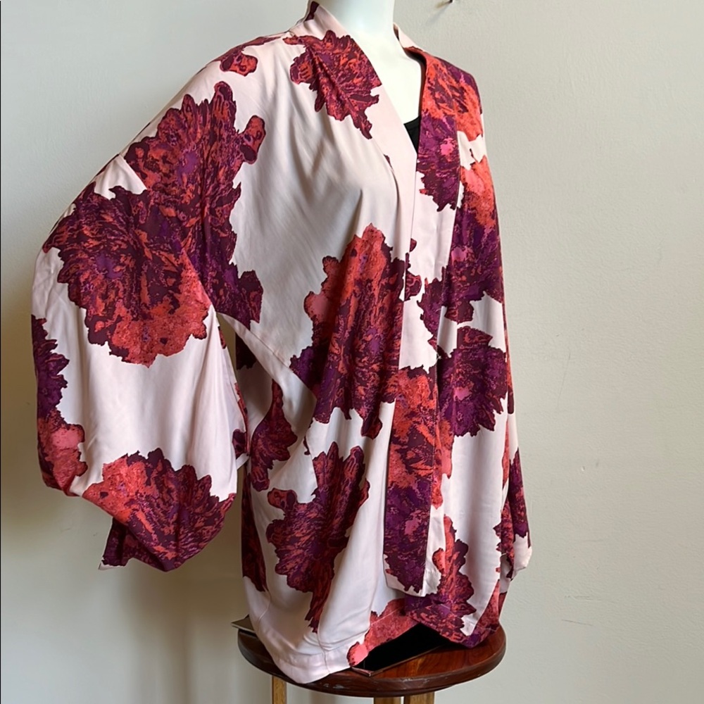 World Market Floral Kimono